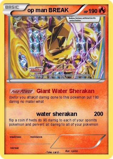 Pokemon op man BREAK