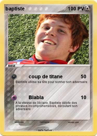 Pokemon baptiste