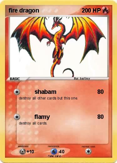Pokemon fire dragon