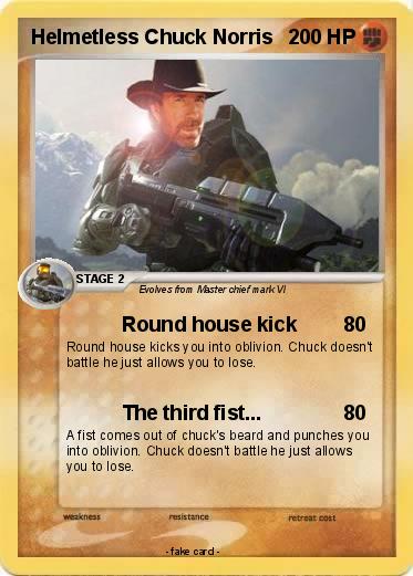 Pokemon Helmetless Chuck Norris