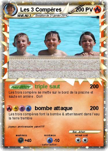 Pokemon Les 3 Compères