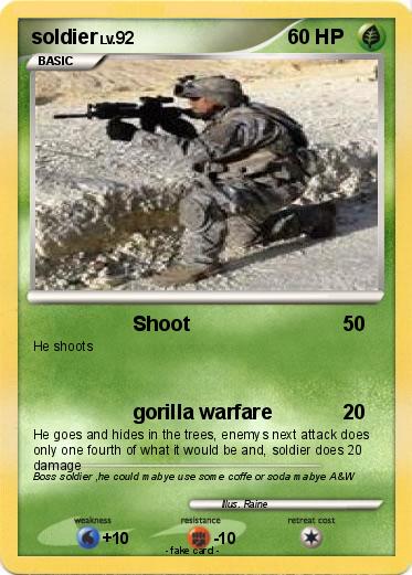 Pokemon soldier