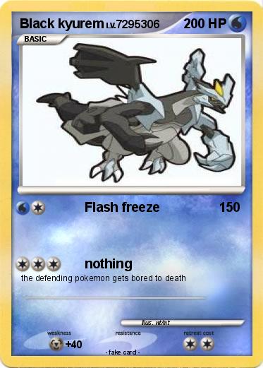 Pokemon Black kyurem