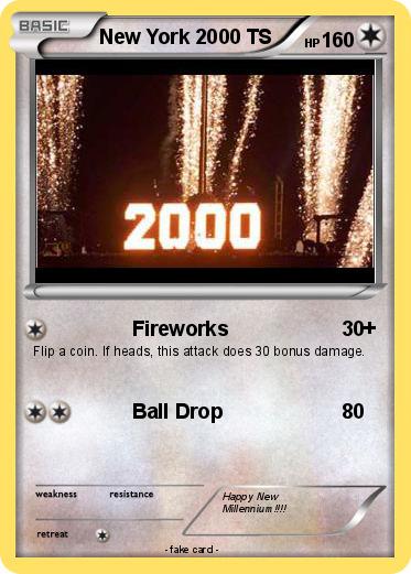 Pokemon New York 2000 TS