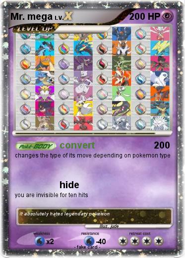 Pokemon Mr. mega