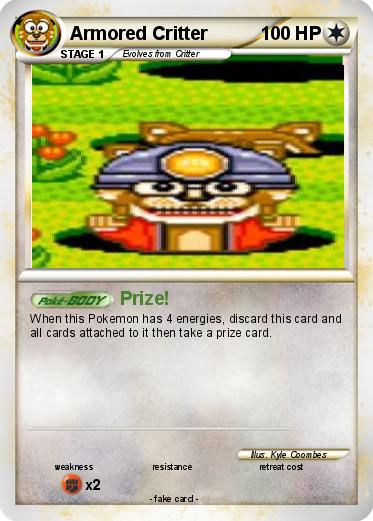 Pokemon Armored Critter