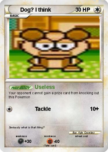 Pokemon Dog? I think