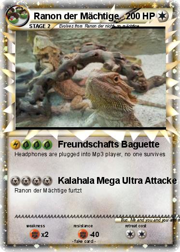 Pokemon Ranon der Mächtige