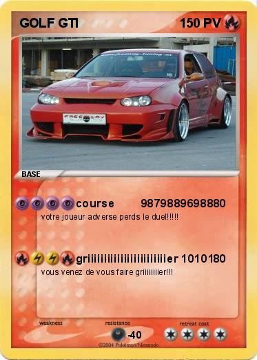Pokemon GOLF GTI
