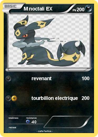 Pokemon M noctali EX