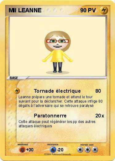 Pokemon MII LEANNE