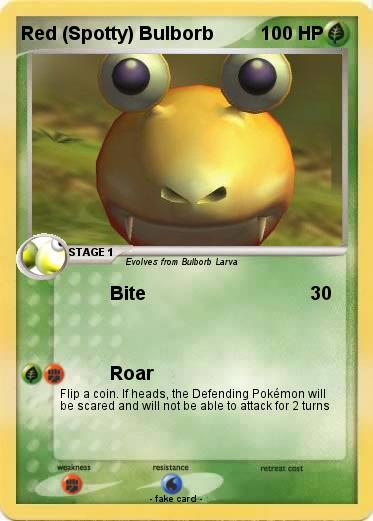 Pokemon Red (Spotty) Bulborb