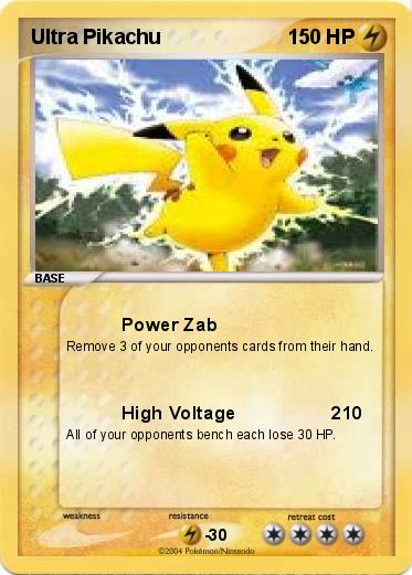 Pokemon Ultra Pikachu