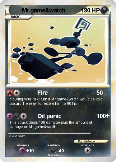 Pokemon Mr.game&watch