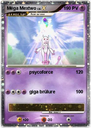Pokemon Méga Mextwo