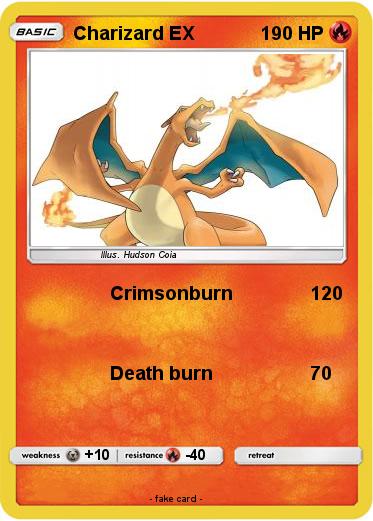 Pokemon Charizard EX