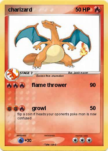 Pokemon charizard
