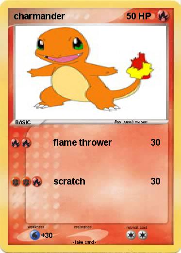 Pokemon charmander