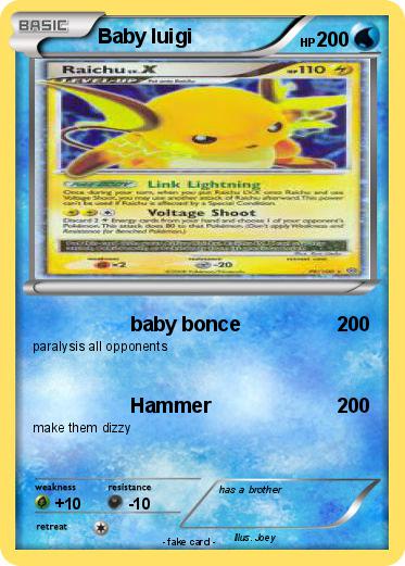 Pokemon Baby luigi