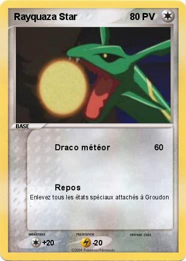 Pokemon Rayquaza Star