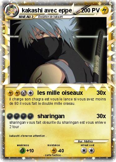 Pokemon kakashi avec eppe