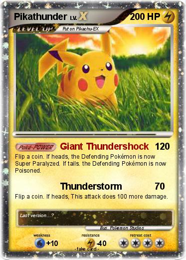Pokemon Pikathunder