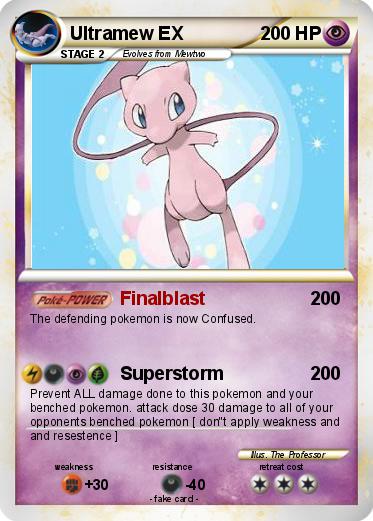 Pokemon Ultramew EX
