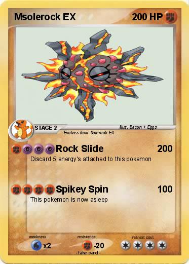 Pokemon Msolerock EX