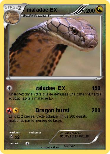 Pokemon maladae EX