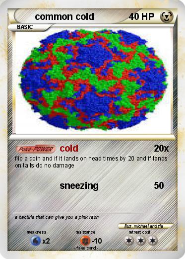Pokemon common cold