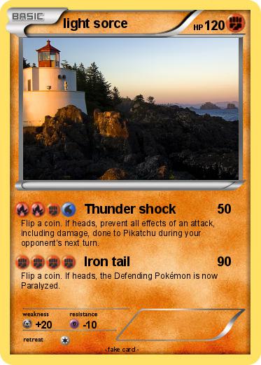 Pokemon light sorce