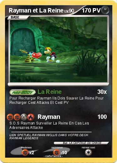 Pokemon Rayman et La Reine