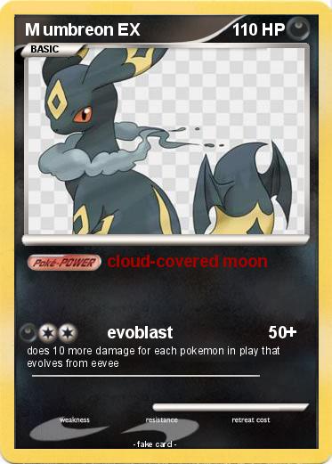 Pokemon M umbreon EX