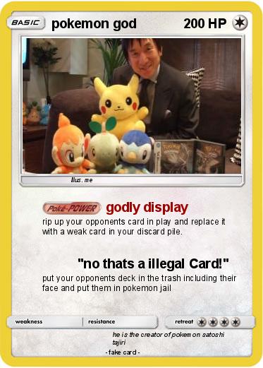 Pokemon pokemon god