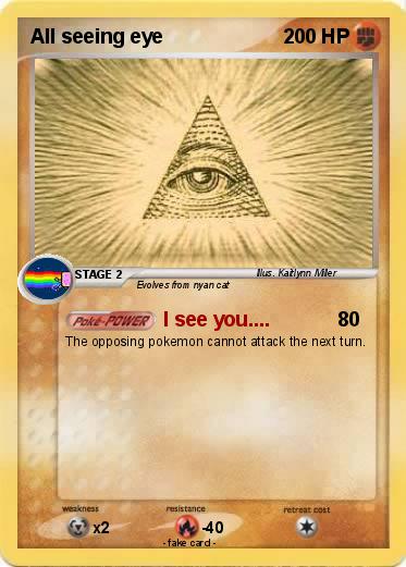 Pokemon All seeing eye