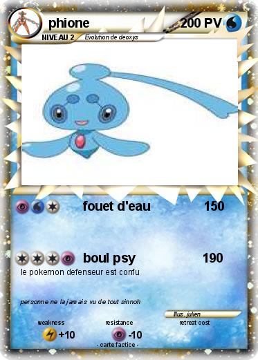 Pokemon phione