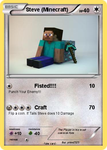 Pokemon Steve (Minecraft)