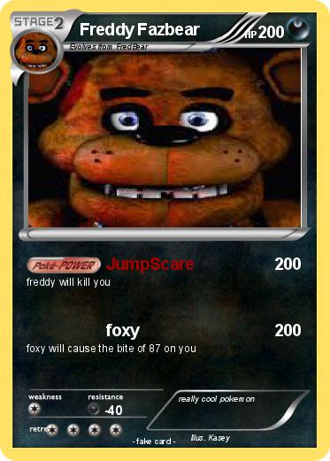 Pokemon Freddy Fazbear