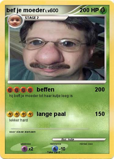 Pokemon bef je moeder