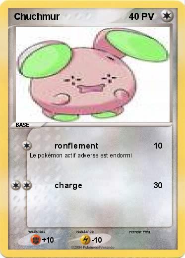 Pokemon Chuchmur