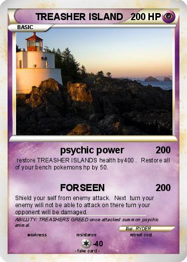 Pokemon TREASHER ISLAND