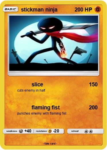 Pokemon stickman ninja