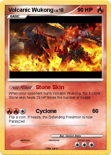 Pokemon Volcanic Wukong