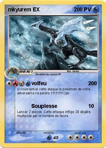 Pokemon mkyurem EX