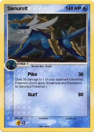 Pokemon Samurott