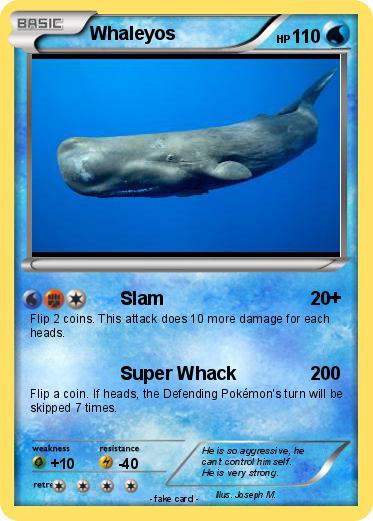 Pokemon Whaleyos