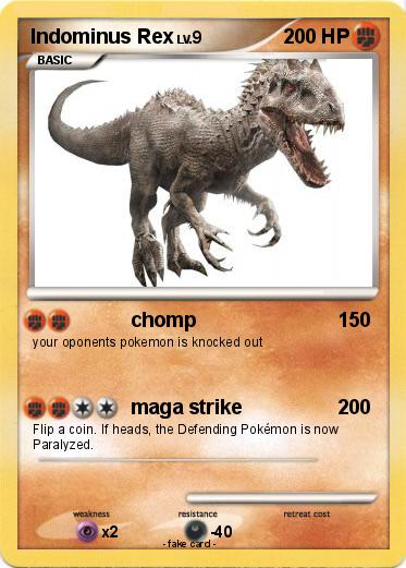 Pokemon Indominus Rex