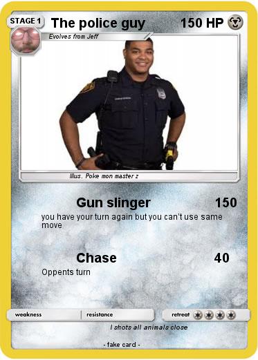 Pokemon The police guy