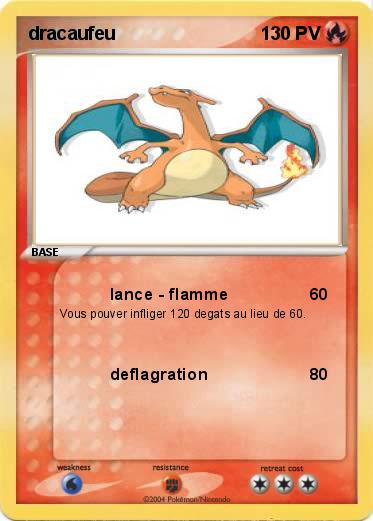 Pokemon dracaufeu