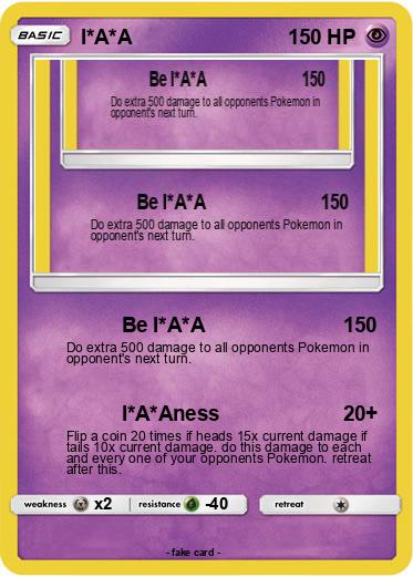 Pokemon I*A*A
